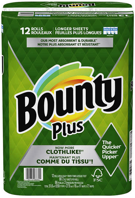 Bounty Paper Towel, Longer Select A Size Sheets, 2 Ply, 107 Per Roll For  Sale In-store & Online - Beacon Tattoo Supply in Las Vegas, NV