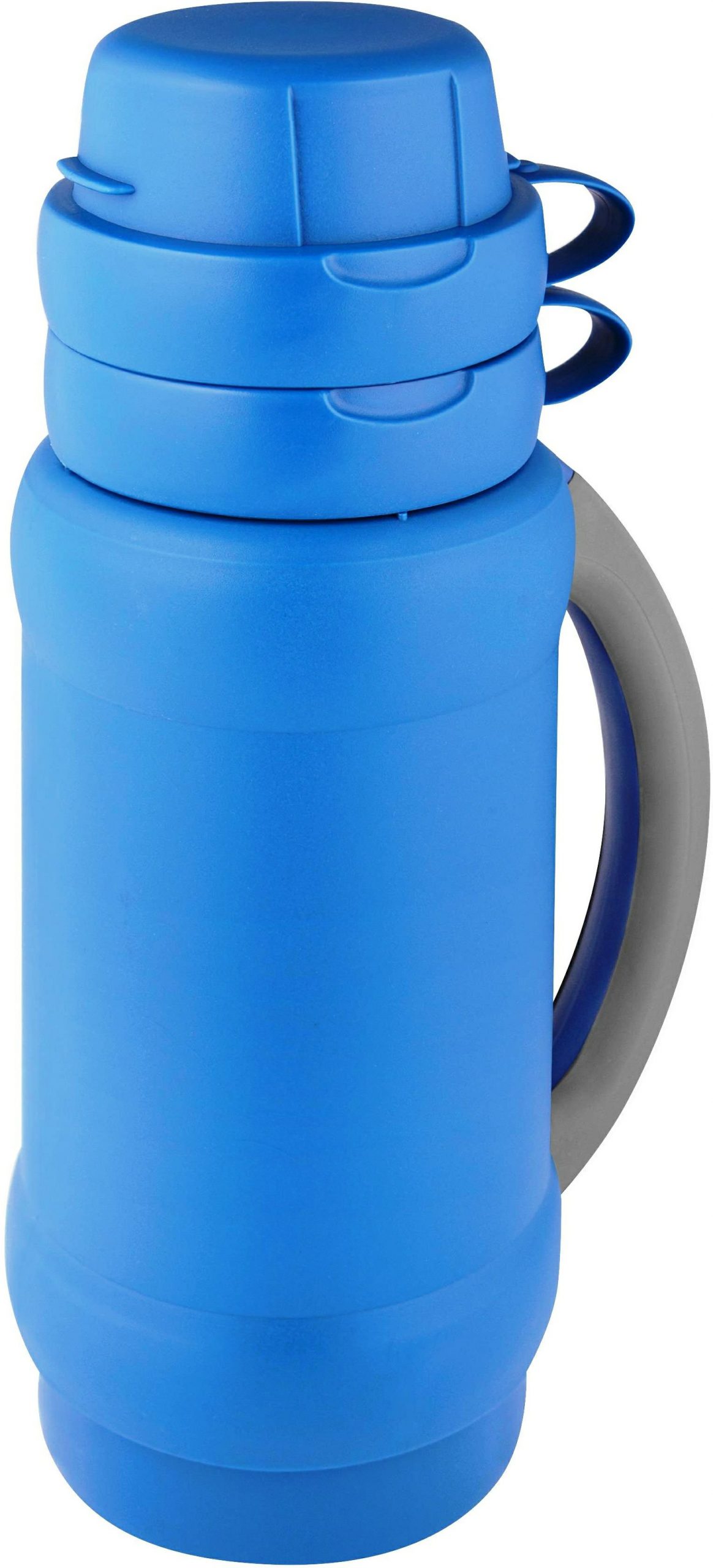 ThermoCafe by Thermos Blue Travel Tumbler with Grip - 16 oz.