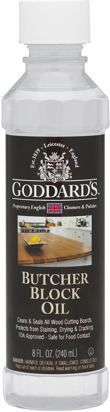 Goddard Butcher Block Oil 8 Oz Lee Distributors