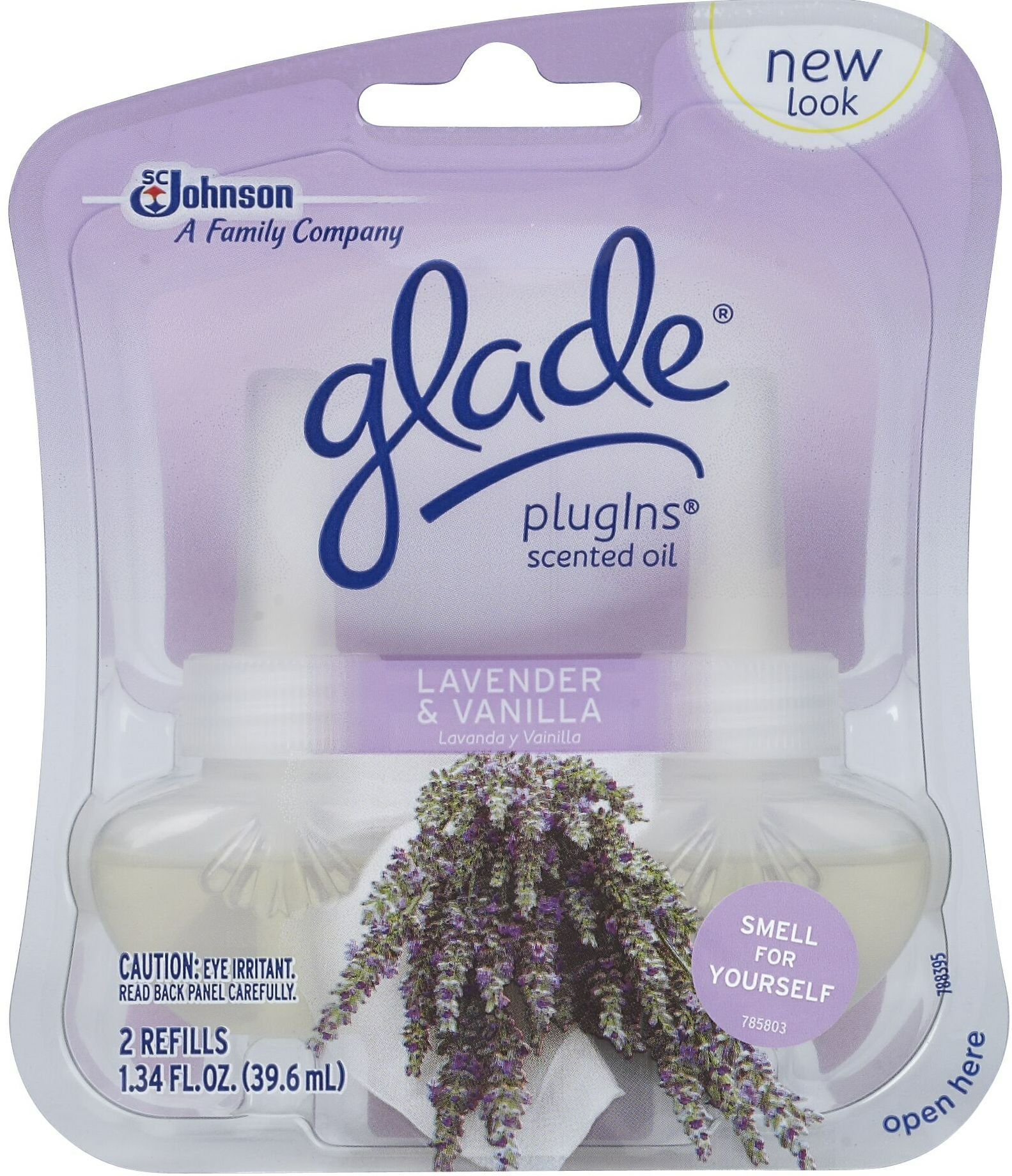 Glade plug 2025 in lavender vanilla