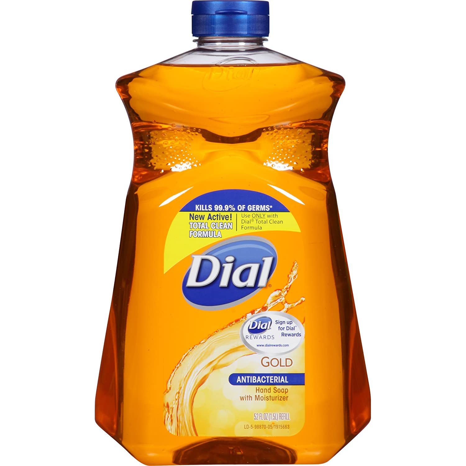 DIAL LIQ. HAND SOAP -52oz REF. GOLD - Lee Distributors