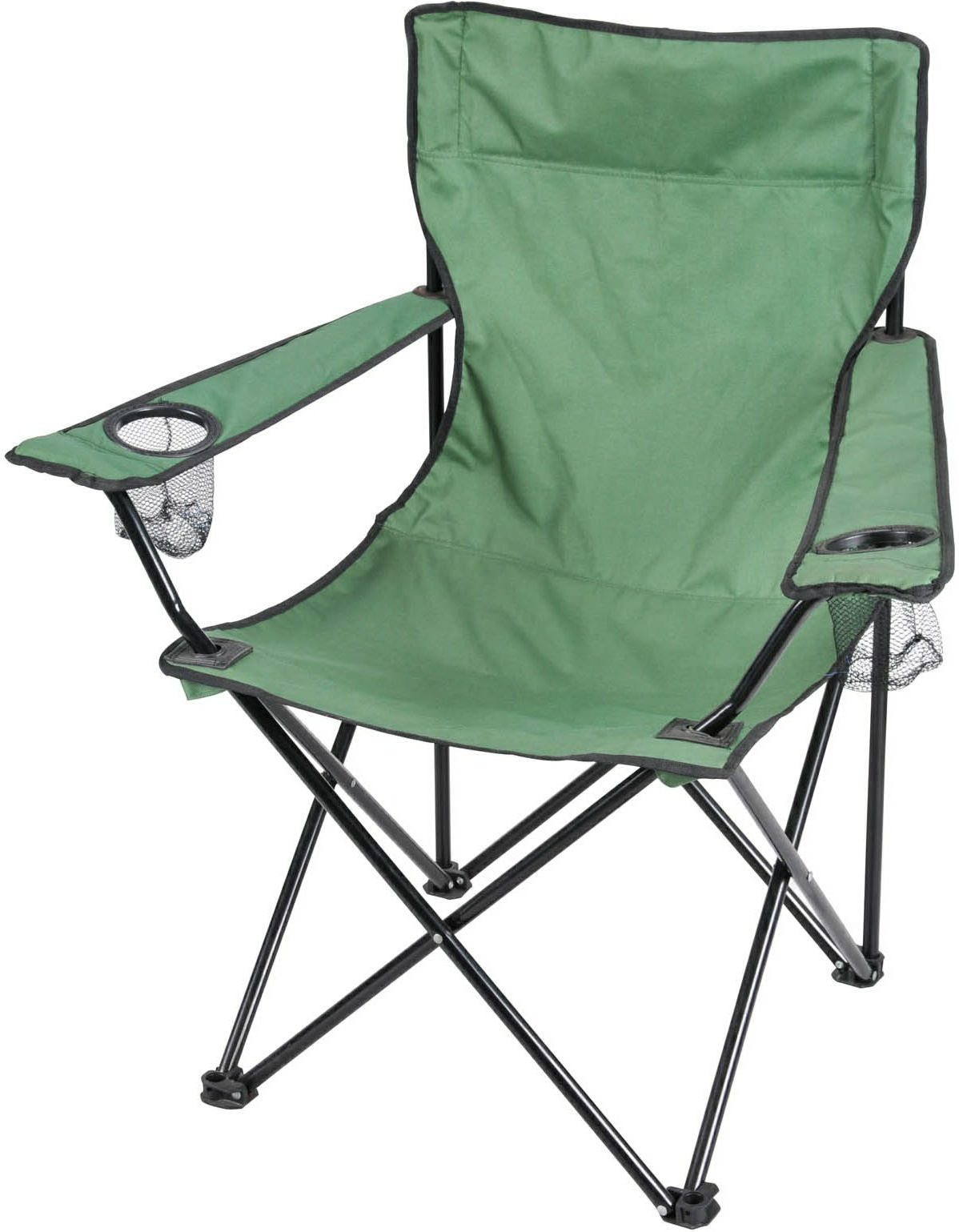 CAMPING CHAIR-COLLAPSIBLE – GREEN 20″x20″x33″ - Lee Distributors