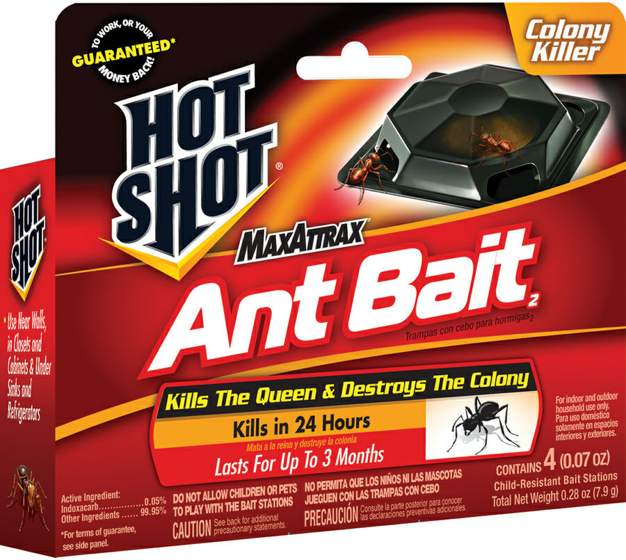 4CT HOT SHOT MAXATTRAX ANT BAIT - Cappys Paint and Wallpaper
