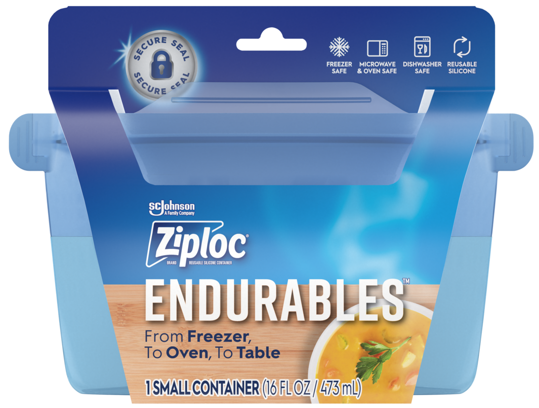 Ziploc Endurables Container, Small, 16 Ounce